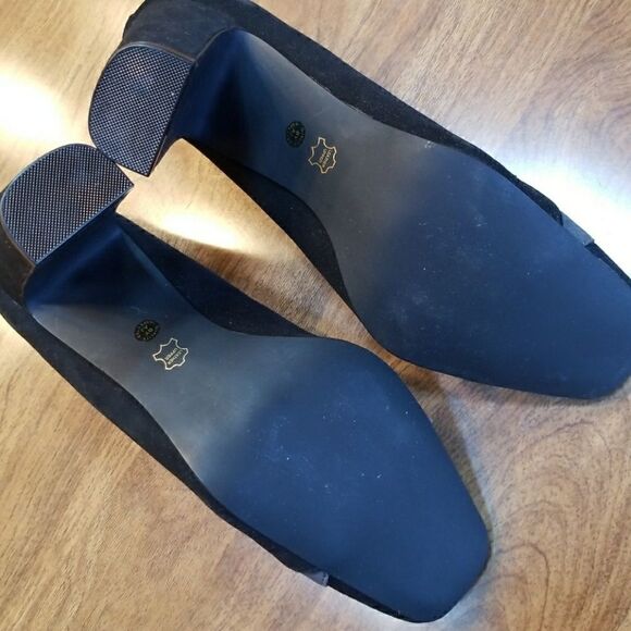 LIZ Claiborne Leather Suede Heels - Picture 6 of 8